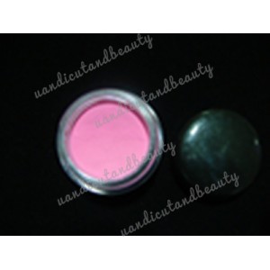 ผงปั้นดอกสีชมพู Pink Acrylic Powder 3D USA 15g 