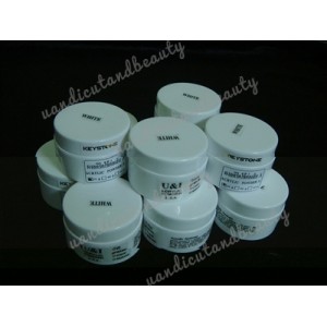 ผงอะคิริคสีขาว White Acrylic Powder 15g  USA จัดรายการ