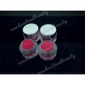 ผงปั้นดอกสีแดง Red Acrylic Powder 3D USA 15g จัดรายการ 