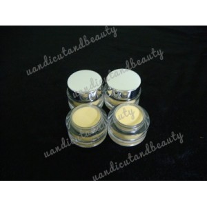 ผงปั้นดอกสีเหลือง Yellow Acrylic Powder 3DA 15g จัดรายการ 