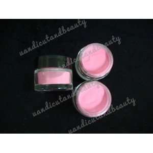 ผงปั้นดอกสีชมพูอ่อน Pink Acrylic Powder 3DA 50 g จัดรายการ 