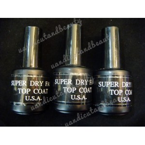 น้ำยาเคลือบเงาTop Coat Dry Fast U.S.A 15ml